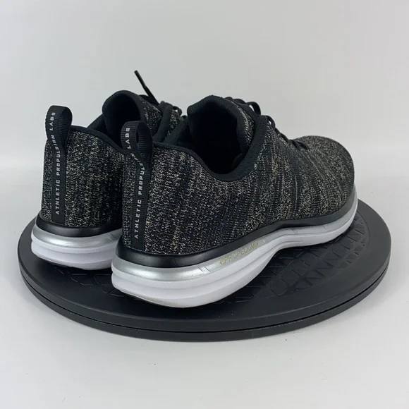 APL Techloom Pro Black/Gold Athletic Running Shoes Women's Size 9 - Picture 5 of 12